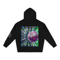 Money Bubble goes dancing Fleeced Hoodie