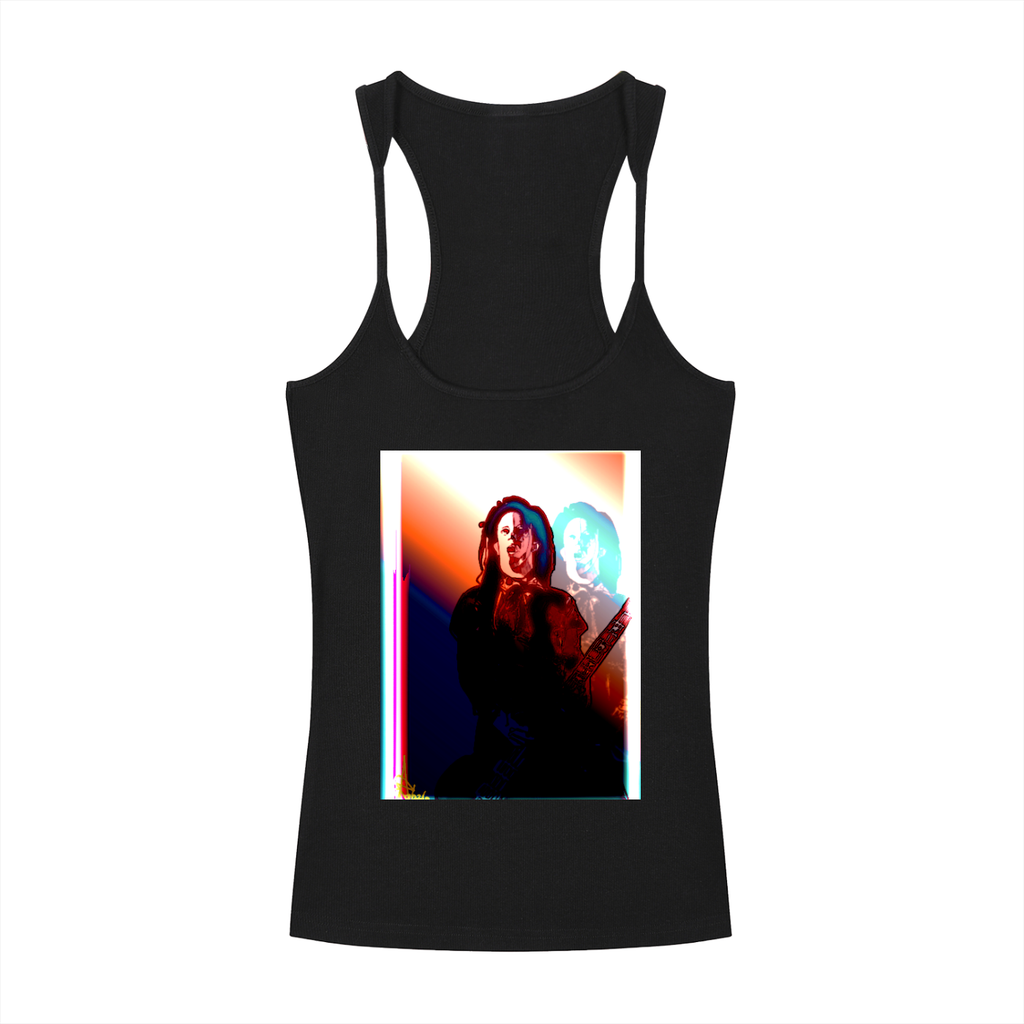 Slim Fit Ribbed Racerback Tank Top