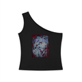 Women's One-Shoulder Crop Tank Top