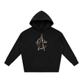 Wood Cut Fleeced Hoodie