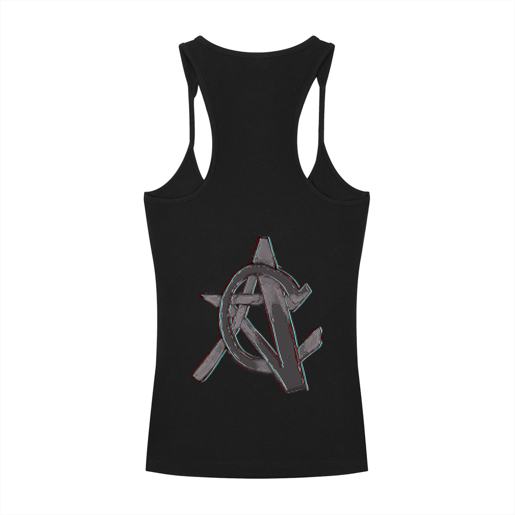 Slim Fit Ribbed Racerback Tank Top