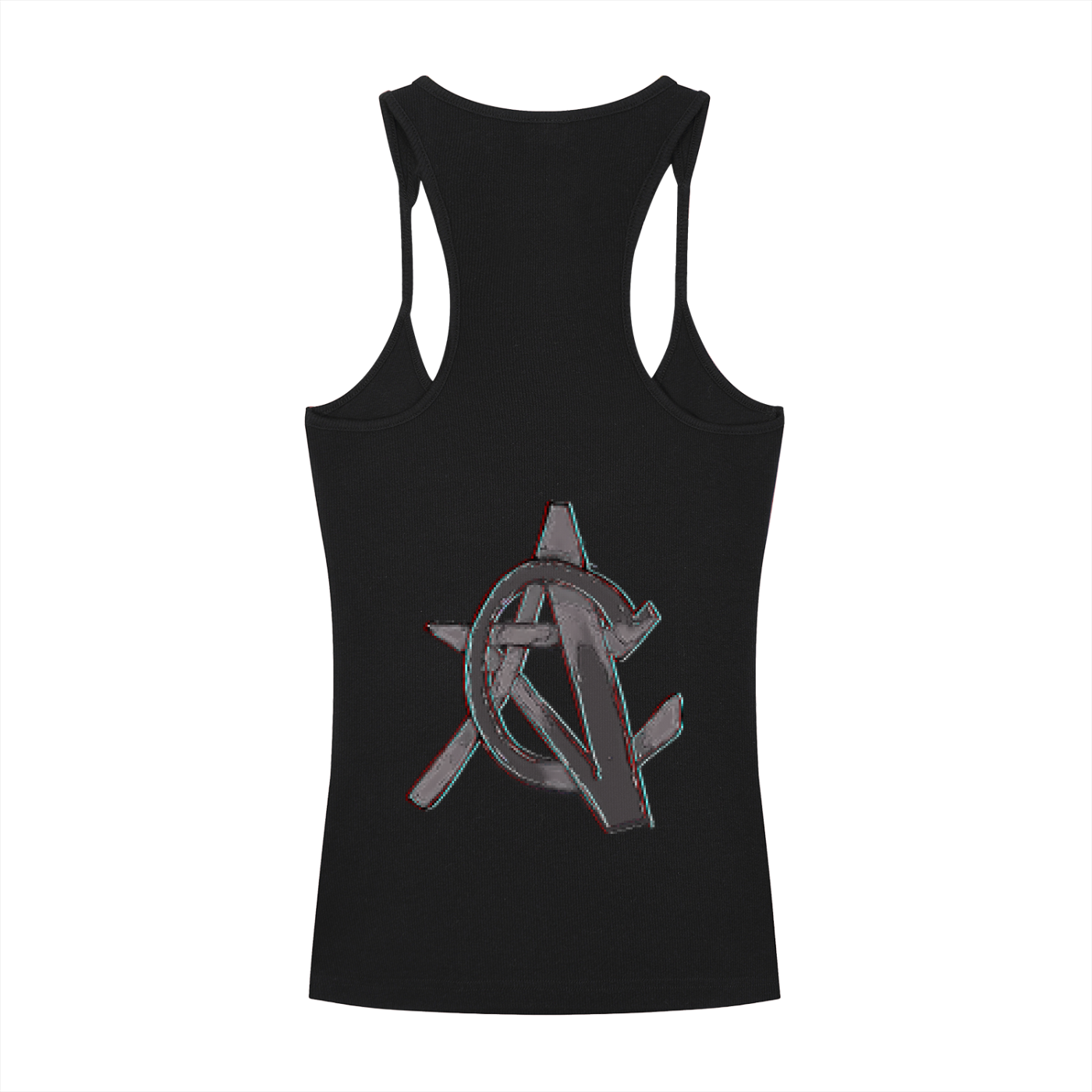 Slim Fit Ribbed Racerback Tank Top