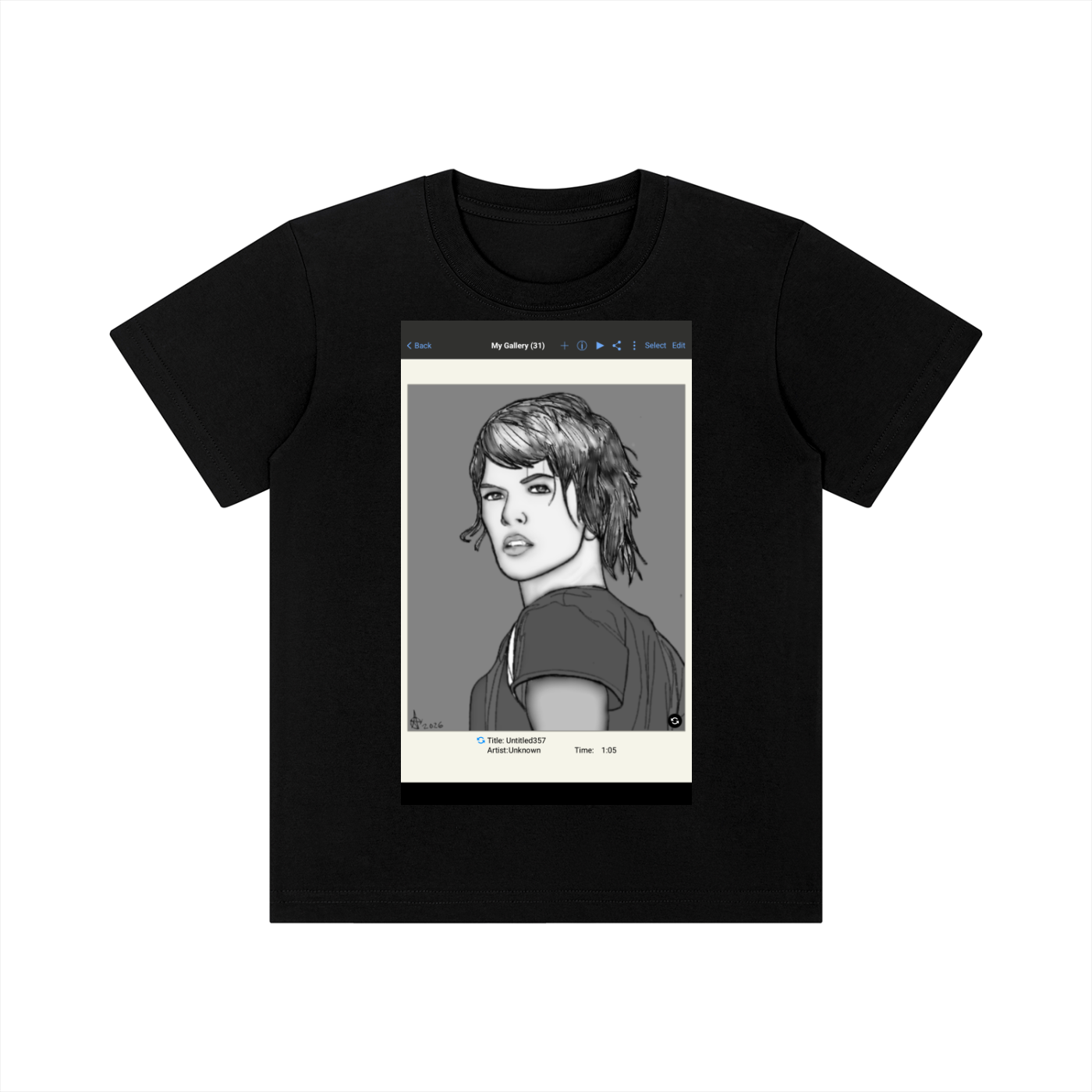 Kid's Crewneck Short Sleeve T-Shirt