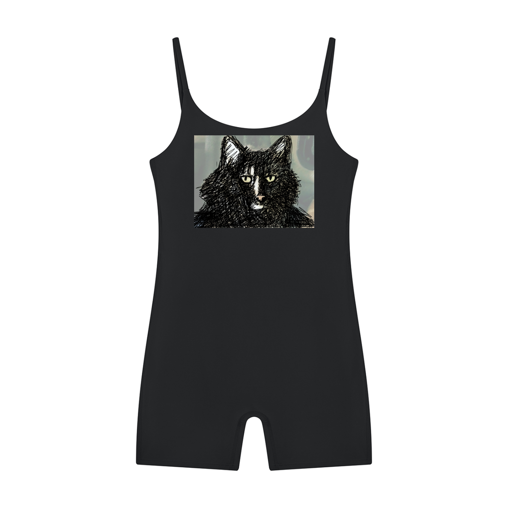 Women’s U-Neck Yoga Romper