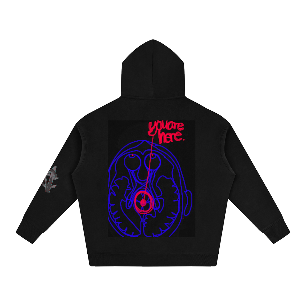 Oversize Fleeced Hoodie