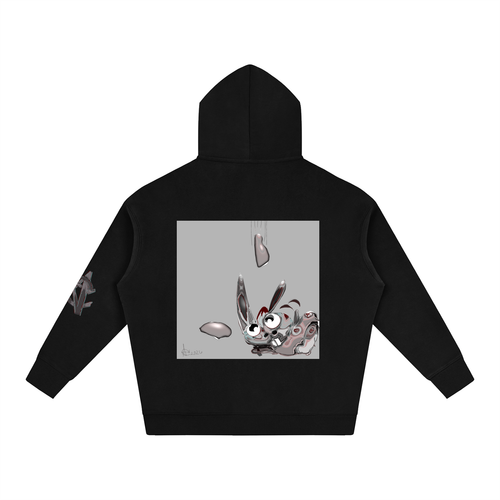 Drop Rabbit Fleeced Hoodie